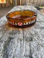 Stella Artois Asbak Amberkleurig Glas Vintage, Ophalen of Verzenden