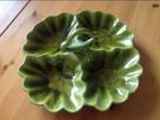 Nieuwe Groene schaal handgemaakte snackschaal aardewerk, Antiek en Kunst, Antiek | Keramiek en Aardewerk, Ophalen of Verzenden