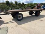 Eigenbouw plattewagen WG3968, Akkerbouw, Oogstmachine