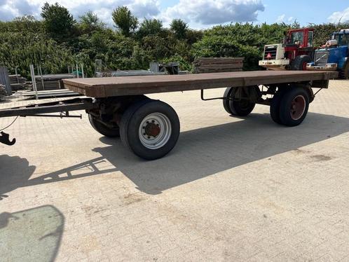 Eigenbouw plattewagen WG3968, Zakelijke goederen, Agrarisch | Werktuigen, Akkerbouw, Oogstmachine