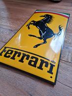 Ferarri emaille bord, Ophalen of Verzenden, Zo goed als nieuw, Reclamebord
