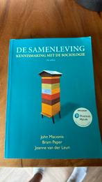 De samenleving kennismaking met de sociologie 4e editie, Ophalen of Verzenden, Zo goed als nieuw, Overige niveaus, Bram Peper; Joanne van der Leur; John Macionis