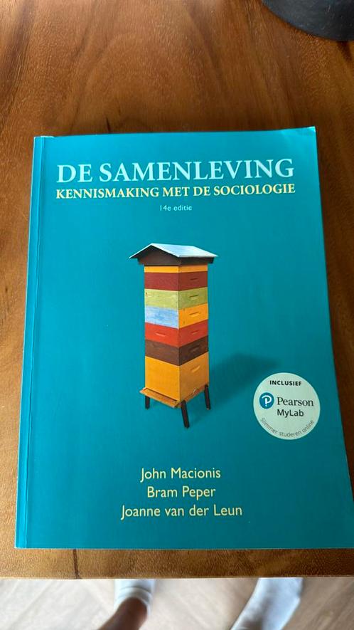 De samenleving kennismaking met de sociologie 4e editie, Boeken, Schoolboeken, Zo goed als nieuw, Nederlands, Overige niveaus