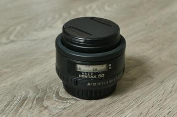 Pentax SMC FA50 1.4 50mm objectief beschikbaar voor biedingen