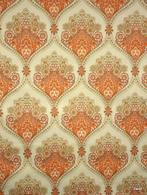 9880 barokvintage behang in beige en terra tinten swiet, Verzenden, 75 m² of meer, Beige