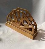 German Bahaus Brass lettre holder!, Ophalen of Verzenden