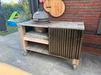 BBQ grill guru incl douglas meubel incl hoes en rooster, Tuin en Terras, Buitenkeukens, Ophalen, Zo goed als nieuw, Houtskool