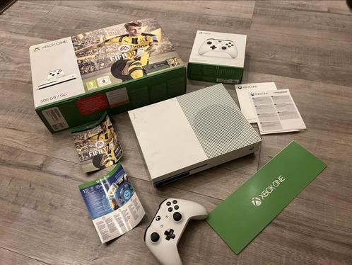 Xbox One COMPLEET 500GB Console + Controller, Spelcomputers en Games, Spelcomputers | Xbox One, Zo goed als nieuw, Xbox One, 500 GB