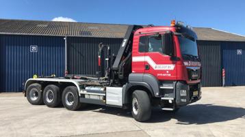 MAN TGS 8x6 kraanauto Wierda beschikbaar voor biedingen