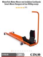 Motor Mover ConStands 450kg oranje, Motoren, Ophalen, Nieuw