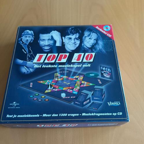 Top 40 bordspel, Hobby en Vrije tijd, Gezelschapsspellen | Bordspellen, Zo goed als nieuw, Ophalen of Verzenden