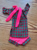 Vintage BLOUSE met kort BROEKJE Barbie fashiondoll ca.1975, Ophalen of Verzenden, Gebruikt, Kleertjes