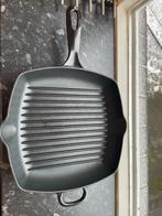 Grill pan royal van kempen & Begeer, Huis en Inrichting, Keuken | Potten en Pannen, Ophalen, Zo goed als nieuw, Gietijzer, Koekenpan of Braadpan