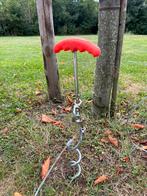 Hondenkabel met aanlegspiraal, Dieren en Toebehoren, Ophalen, Gebruikt