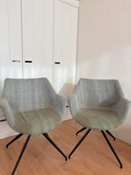 Twee Zuiver Daulton stoelen - groen/olive, Ophalen, Gebruikt, Twee, Overige kleuren