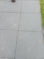 Grijze terras tegels 60x60 cm, Ophalen, Zo goed als nieuw, 10 m² of meer, Beton