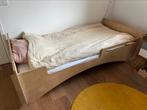 Eenpersoons bed hout montessori, Ophalen, 90 cm, Eenpersoons, Zo goed als nieuw