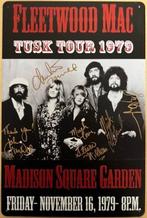 Fleetwood Mac Tusk Tour 1979 reclamebord van metaal wandbord