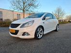 Opel Corsa 1.6 OPC 3D 2009 Wit, nwe apk, zeer nette auto., Auto's, Opel, Lederen bekleding, Leder en Stof, Wit, Bedrijf