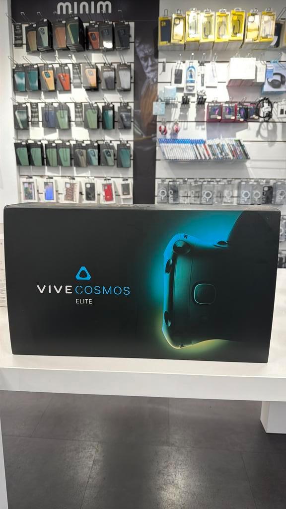 Vive Cosmos Elite VR Bril - Compleet met Doos & Accessoires, Spelcomputers en Games, Virtual Reality, Gebruikt, Pc, VR-bril, Ophalen of Verzenden