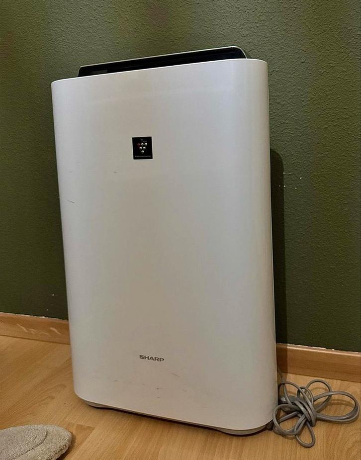 Sharp Luchtreiniger sharp kcd50euw, Witgoed en Apparatuur, Luchtbehandelingsapparatuur, Zo goed als nieuw, Luchtreiniger, Ophalen