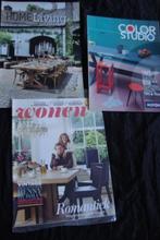Color Studio 2010/2011,WONEN okt.2012; HOME LIVING aug. 2012, Ophalen of Verzenden, Zo goed als nieuw, Overige typen