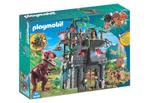 PLAYMOBIL Dinos Basiskamp van de avonturiers met T-Rex - 942, Kinderen en Baby's, Speelgoed | Playmobil, Ophalen, Zo goed als nieuw
