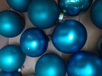 Blauwe kerstballen, Gebruikt, Ophalen