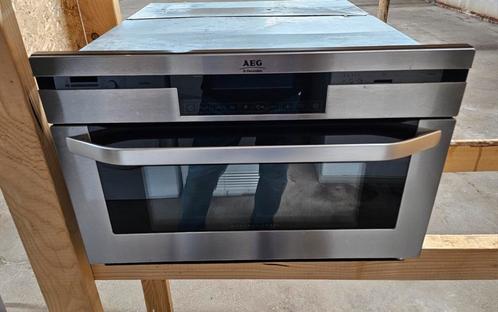 Aeg inbouw combimagnetron met garantie 290,-, Witgoed en Apparatuur, Ovens, Zo goed als nieuw, Inbouw, Oven, Minder dan 45 cm