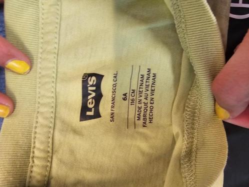 levi's t-shirt kleuter/peuter, maat 116, Kinderen en Baby's, Kinderkleding | Maat 116, Gebruikt, Jongen of Meisje, Shirt of Longsleeve