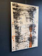 Abstracte Kunst van Ets Heyboer, Ophalen of Verzenden