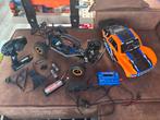 Traxxas Slash 4x4 VXL, TSM, Lipo, digitale lader, RTR, Elektro, Gebruikt, Auto offroad, Ophalen of Verzenden