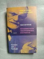 Henk Hillenaar, Walter Schönau - Tekst en psyche, Ophalen of Verzenden, Gelezen, Sociale psychologie