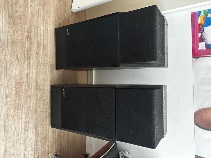 Zeldzame Bose 601 Series III Speakers zwart, Audio, Tv en Foto, Luidsprekers, Gebruikt, Front, Rear of Stereo speakers, Bose, Ophalen