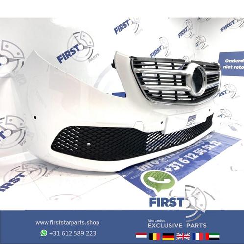 W447 V KLASSE FACELIFT VOORBUMPER COMPLEET WIT origineel Mer, Auto-onderdelen, Carrosserie en Plaatwerk, Bumper, Mercedes-Benz