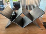 2x Stijlvol houten wijnrek – modern en uniek design, Ophalen, 5 tot 15 flessen, Zo goed als nieuw, Minder dan 50 cm