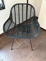Rotan riet / houten stoel zwart, Ophalen
