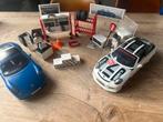 Complete Playmobil Porsche Raceset, Ophalen, Zo goed als nieuw, Complete set