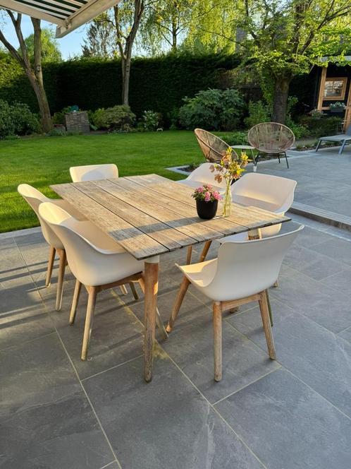 Hartman Sophie Studio 170x100x75 tuintafel, Tuin en Terras, Tuintafels, Gebruikt, Rechthoekig, Hout, Ophalen