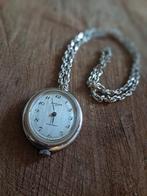 Anker 100 Horloge met Zilveren Ketting, Overige merken, Zakhorloge, Ophalen of Verzenden, Met ketting