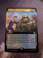 Surge Foil full-art  Mutational advantage, Ophalen of Verzenden, Gebruikt, Losse kaart, Foil