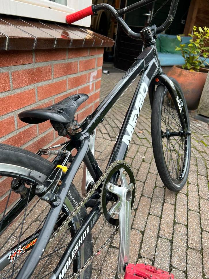 Meybo holeshot box carbon vork expert xl compleet nagekeken, Fietsen en Brommers, Fietsen | Crossfietsen en BMX, Zo goed als nieuw