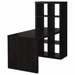 IKEA Kallax Bureau Tafelblad - Zwartbruin, Ophalen, Gebruikt, Bureau