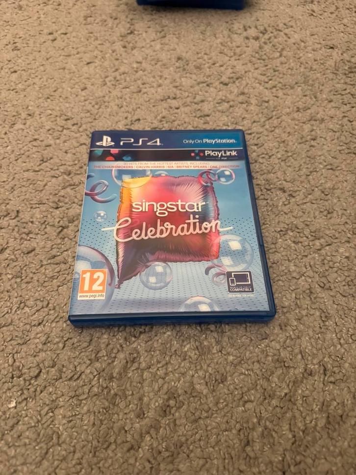 SingStar Celebration – PS4 – Compleet & Werkend, Spelcomputers en Games, Games | Sony PlayStation 4, Zo goed als nieuw, Muziek