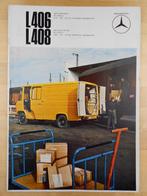 Mercedes L406D L408 Brochure 1967 L 406D 408 406 D, Ophalen, Mercedes, Zo goed als nieuw, Mercedes-Benz