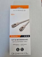 Vivanco CAT 5e network lead, 3.0 m, grey, Ophalen of Verzenden, Nieuw