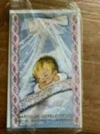 Vintage hartelijk gefeliciteerd geboorte dochter, Ophalen of Verzenden, 1990 tot 2000, Geboortekaartje