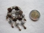 14.  Schitterende oude broch Noorwegen, solje zilver 830, Sieraden, Tassen en Uiterlijk, Antieke sieraden, Ophalen, Zilver, Broche