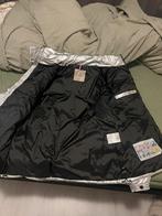 Moncler Jas Maat M - Zilverkleurig, Kleding | Heren, Jassen | Winter, Ophalen of Verzenden, Nieuw, Grijs