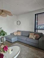 Comfortabele Hoekbank - Gemêleerd Grijs, Huis en Inrichting, Ophalen of Verzenden